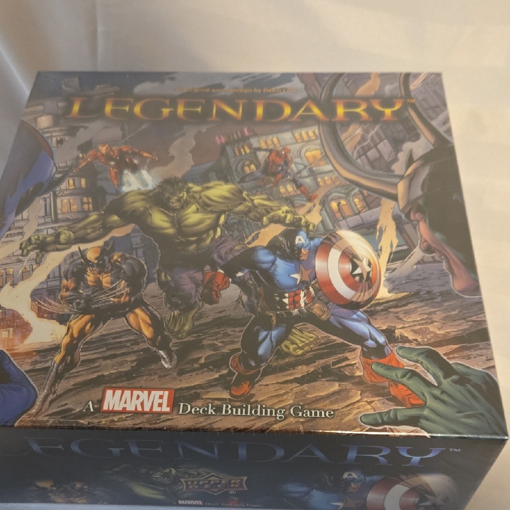 Marvel Legendary Deck Building Game with Iconic Heroes